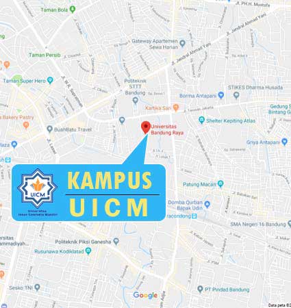 Location and Map UICM Bandung Blended Nomor